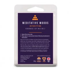Meditative Moods Soy Wax Mood Melts Detoxifying 6 Blocks 80g