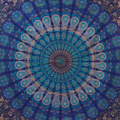 Close Up of Design on Classic Mandala Bedspread