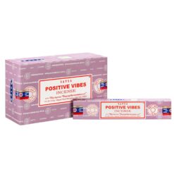 Satya Positive Vibes Incense box of 12 x 15g